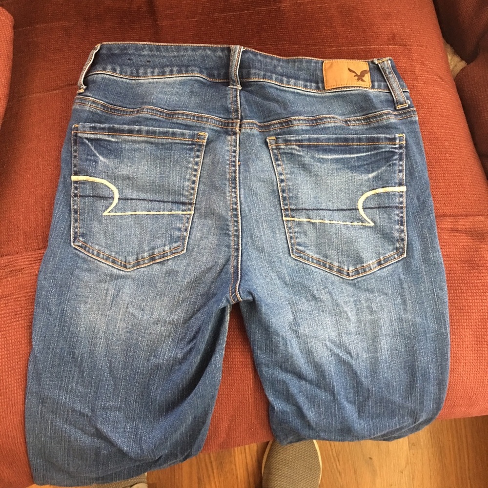 American Eagle x-long skinny jeans